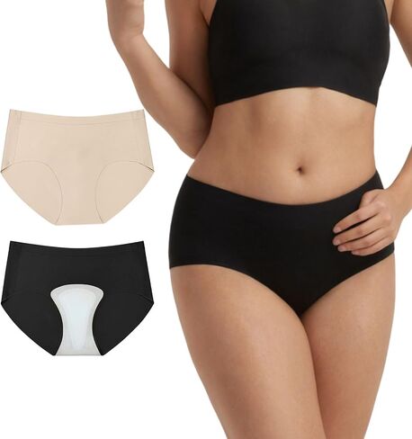 ملابس داخلية مقاومة لأصابع القدم من Cameltoe للنساء، ملابس داخلية خافي عيوب البشرة بدون خياطة، سراويل داخلية للتمرين in Kuwait