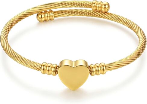 Bracelet for Women 18K Gold Plated Dainty ，Chain Simple Handmade Minimalist for Her in Saudi Arabia