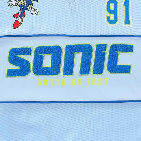 قميص شبكي للأولاد من SEGA Sonic the Hedgehog للأطفال الكبار in Kuwait