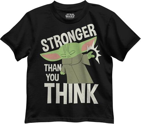 Star Wars The Mandalorian Glow in the Dark Little Kids T-Shirts - Grogu/Lightsabers for Juvy 4-7 Years in Saudi Arabia
