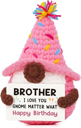AceThrills Christmas Gnomes Gifts for Women, Inspirational Emotional Support Crochet Gnome Birthday Thanksgiving Xmas Gifts for Women Men Daughter Friend Boss Coworker Sister Mom Grandma in Saudi Arabia