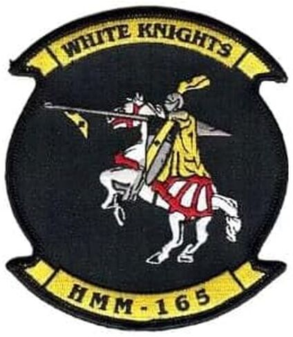 HMM-165 White Knights Patch – Sew On in Kuwait
