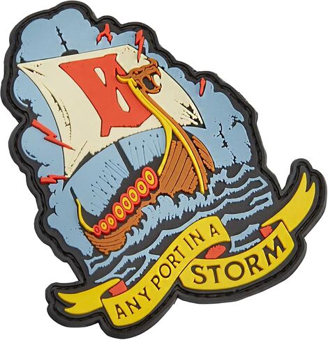 VIKTOS PVC Any Port Moralpha Patch Badge Applique with Hook & Loop Backing in Kuwait