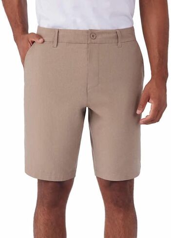 Hang Ten Men's Hybrid Series - Everyday 20" Hybrid Short, 32, Khaki in Saudi Arabia