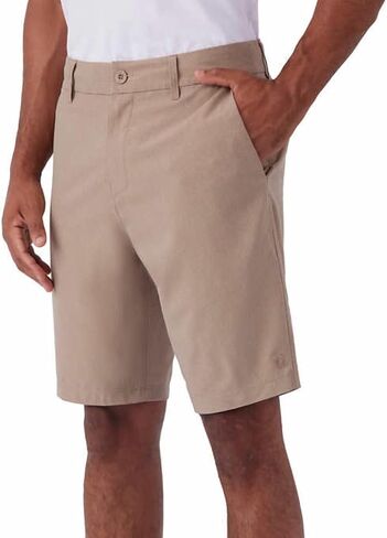 Hang Ten Men's Hybrid Series - Everyday 20" Hybrid Short, 32, Khaki in Saudi Arabia
