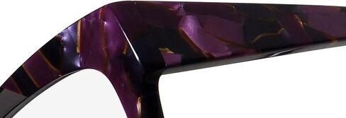 Sean John 6027 Cat Eye Eyeglass Frame/Glasses Colorful Celebrity Designer Luxury Premium Acetate Plastic in Saudi Arabia