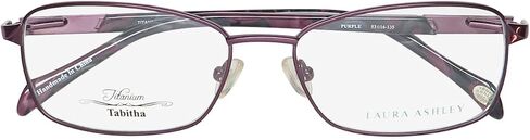 Laura Ashley Tabitha Titanium Eyeglass Frame/Glasses Full-Rim Classic Womens No Allergy Lightweight & Durable in Kuwait