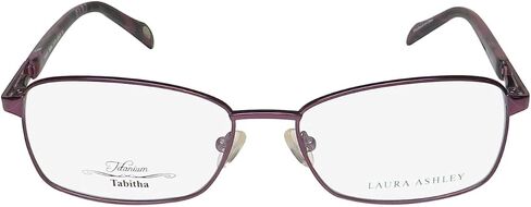 Laura Ashley Tabitha Titanium Eyeglass Frame/Glasses Full-Rim Classic Womens No Allergy Lightweight & Durable in Kuwait