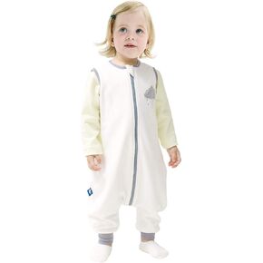 ililmmoe Baby Sleep Sack with Legs Spring Autumn Warm Infant Toddler Wearable Blankets For Walkers 6Months-4T