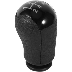 5 Speed MT Gear Stick Shift Knob for Focus Mondeo MK3 SMAX Galaxy Mustang Transit Manual Car Shift Knob Head Lever Shifter(Black)
