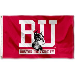 BU Boston Terriers University Large College Flag