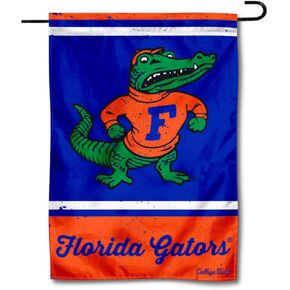 Florida Gators Vintage Retro Throwback Garden Flag