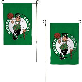 Desert Cactus Boston Celtics Garden Flags Team NBA National Basketball Association Banner 100% Polyester (Design A)