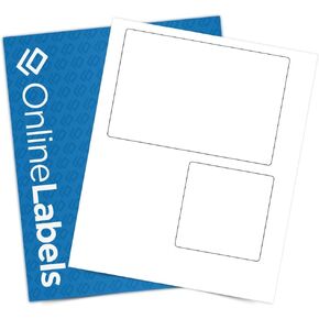 Online Labels 6.78 x 4.75 and 3.5 x 3.75 Shipping Labels - Compatible with USPS Click-N-Ship - Pack of 100 Sheets - Inkjet/Laser Printer