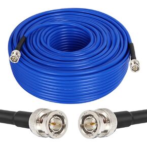 XRDS -RF 12G SDI Cable 150FT, SDI Video Cable 3G/6G/12G 75ohm BNC Cable Supports HD-SDI/3G/6G-SDI/4K/8K for Video Security Camera SDI Converter