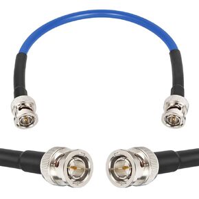 XRDS -RF 12G SDI كابل 150FT، SDI كابل فيديو 3G/6G/12G 75ohm BNC كابل يدعم HD-SDI/3G/6G-SDI/4K/8K لمحول كاميرا الفيديو SDI