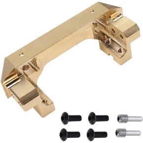 88g Brass RC Servo Mount for TRX4 1/10 RC Crawler Car Front Bumper Mounts Upgrades Heavy Duty