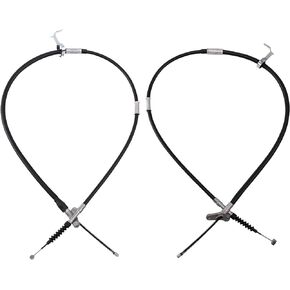 TRQ Rear Parking Brake Cable Compatible with 2004-2005 Toyota RAV4