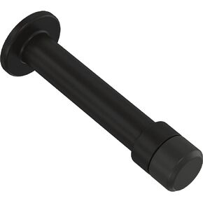 Franklin Brass Bar (5-Pack) Door Stop 3" Matte Black Door Stoppers for Bottom of Door, Baseboard Door Stop Solid Rigid Bumper Stop Protect Walls/Doors B47248K-FB-C