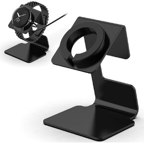 NINKI Charger Stand Holder Dock Compatible for Google Pixel Watch Charging Stand Station Aluminum,Metal Pixel Watch Charging Pixel Watch Charger Stand for Google Pixel 1 Smart Watch Accessories -Black