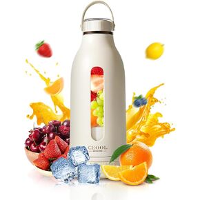 Portable Blender,Personal Blender for Shakes and Smoothies,Mini Blender Bottle USB Rechargeable,Portable Juicer Cup with 10 Blades,12Oz Handheld Blender for Kichen Ice, Gym, Office