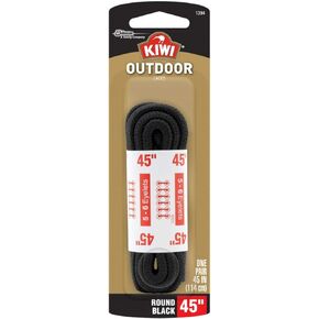 BOOT LACES OUTDR BLK 45"