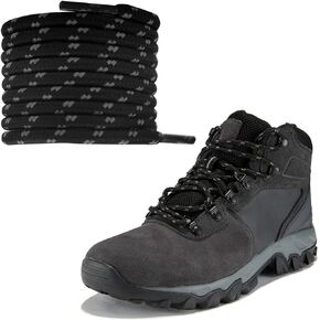NDTEZUGT 7/32"(5mm) Round ShoeLaces for Boots, Heavy Duty Rope Shoe Laces Strings Replacement for Columbia Hiking Work Boots