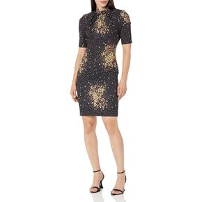 Black Halo Women's Zana Short Sleeve Sheath