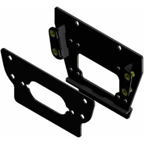 KFI UTV Winch Mount Compatible with Kawasaki KRX 1000 2020+ 101805,Black