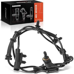 A-Premium Front ABS Wheel Speed Sensor Compatible with Jeep Models - Wrangler 2007-2017, Wrangler JK 2018 - Front Driver or Passenger Side, Replace# 68003281AC, 68003281AA