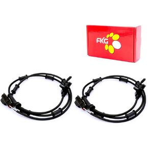 FKG ABS Wheel Speed Sensor Front Left and Right ALS102 For 2003-2005 Dodge Ram 2500, 2003-2005 Dodge Ram 3500, Set of 2