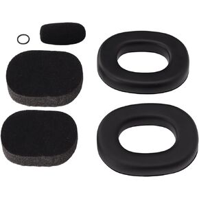 Aviation Headset Ear Pad, Noise Reduction Silicone Ear Cushions, for David Clark, for Avcomm, for Pilot USA, for ASA, for Flightcom Headsets