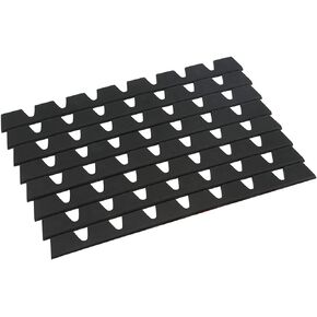 Front Bumper Scrape Guard Bumper Anti Scratch Protector Front Bumper Protector Car Bumper Protector Front Bumper Guard Kit 8pcs Front Bumper Scrape Guard Set Rubber Black Universal