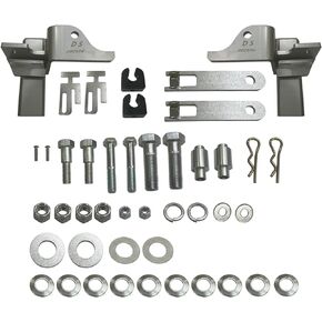 The Mounting Brackets and Hardware Accessories Compatible with Truck Parts Polished Stainless Steel Deer Guard, fit for Volvo VNL 04-17