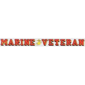 Mitchell Proffitt Marine Veteran - Window Strip Decal