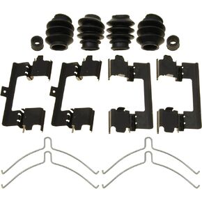 ACDelco Gold 18K18180 Front Disc Brake Caliper Hardware Kit with Clips, Springs, Seals, and Bushings