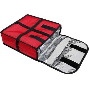 Insulated Pizza Takeout Bagkeep warmMoisture Barrier Bag Reusable Takeout Pizza Bag 13x 13x 4.3 inches