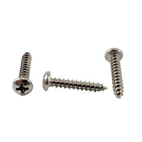 #6 X 1/2" Stainless Philips Pan Head Sheetmetal Screw (1/2" to 2" Lengths in Listing) 100 Sheet Metal Screws (#6 x 1/2 inch)