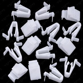 Rexka 15pcs Door Garnish Moulding Retainer Clip Compatible with Toyota Lexus 67771-58010 Tundra Tacoma Sequoia RAV4 Land Cruiser Highlander C-HR Yaris Scion xD