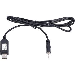 Eujgoov 3.5mm USB Cable, Automatic Shooting Module for CwType, for Hamradio, and for N1mm LD‑C103