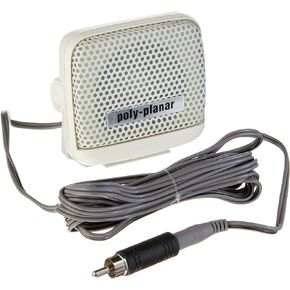 Poly-Planar MB-21-W External Speaker, 2.75" Bracket, White,