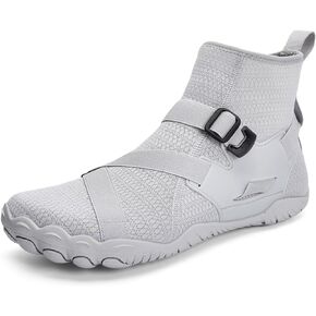 Men Water Shoes Women Barefoot Slip on Sneaker Swim Aqua Beach Running Walking Hiking Cycling Non Slip High Top