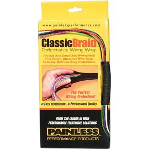 Painless Performance 70958 ClassicBraid, 1/2" Diameter, 10' Length