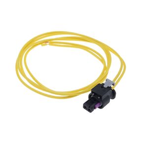 2 Pin Fuel Pump Connector Cable Harness Replacement 4H0973702A Compatible with Audi Compatible with VW Automotive Sensor Connector Harness Plug