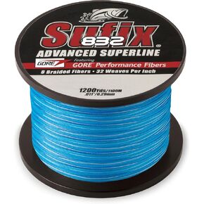 Sufix 832 Braid 20 Lb Coastal 660-320CC: 832 Braid 20 Lb Coastal Camo