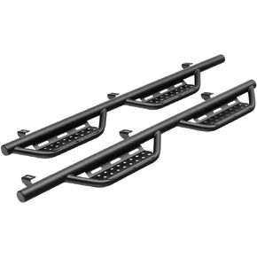 N-Fab Nerf RS Steps for Ford F-150/F-250/F-350 | Cab Length, Steel, Textured Black | 315418512 | Fits 2015-2024 Ford F-150, 2017-2023 F250/F350/F450, 2022-2023 Lightning Superduty Crew Cab