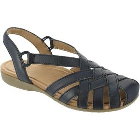 Earth Footwear Women's, BERRI Casual Sandal, Blue 421, 7 M