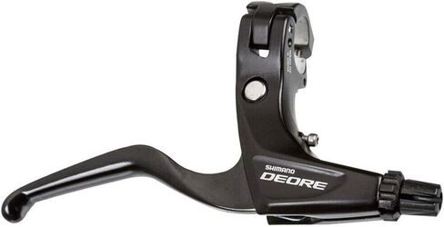 Shimano Brake Lever, BL-T610, DEORE Left, Cable Type, 2-Finger, Black in Saudi Arabia