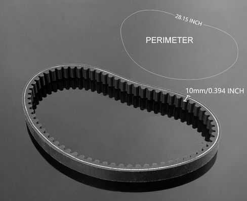 G-PLUS Go Kart Drive Belt for 30 Series Compatible with Manco 5959 Comet 203589 fit Kartco 7628 Go Kart Black in Saudi Arabia