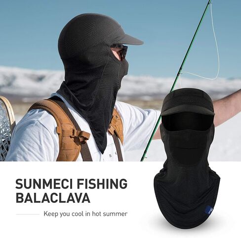 Breathable Balaclava - Sun Protection Full Face Mask Cooling for Men Fishing, Cycling in Saudi Arabia